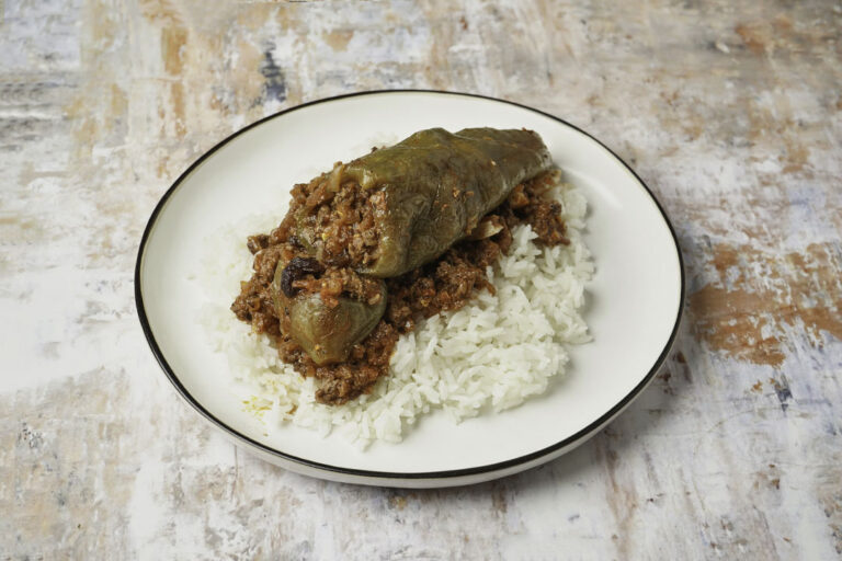 Cómo preparar caigua rellena con carne paso a paso