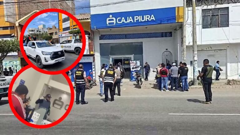 Asalto frustrado en Caja Piura de Lambayeque deja un muerto y un detenido Asalto frustrado en Caja Piura de Lambayeque deja un muerto y un detenido
