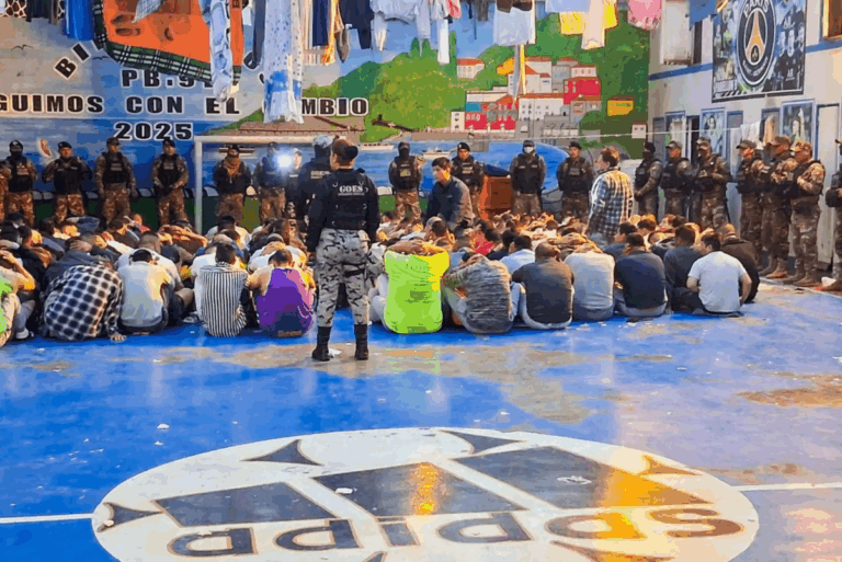 INPE resalta apoyo policial y militar para reforzar la seguridad en los penales INPE resalta apoyo policial y militar para reforzar la seguridad en los penales