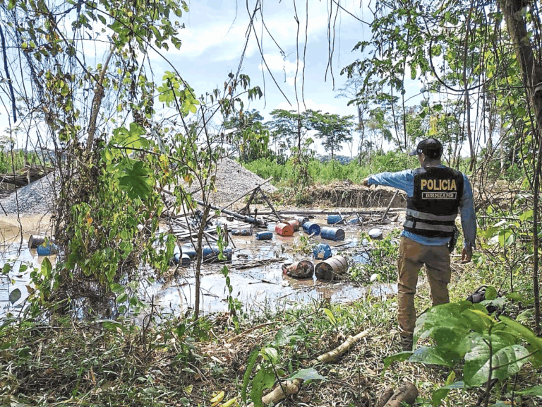 Organización criminal ecuatoriana estaría detrás del avance de la minería ilegal en Piura y otras regiones