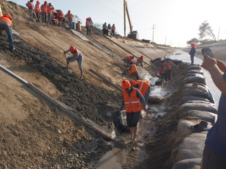 Canal Daniel Escobar permanece en mantenimiento y reduce producción de agua Canal Daniel Escobar permanece en mantenimiento y reduce producción de agua