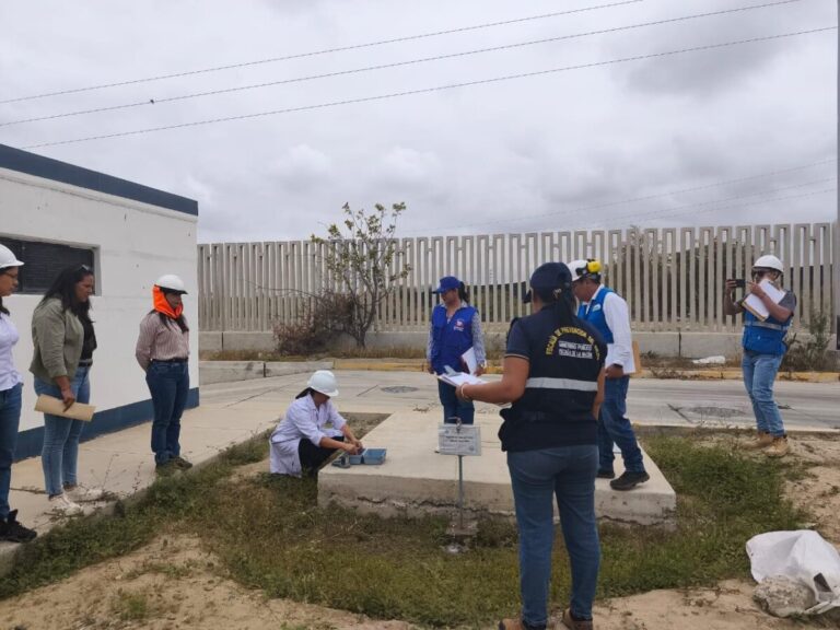 Fiscalía verifica operatividad de la Planta de Tratamiento de Curumuy