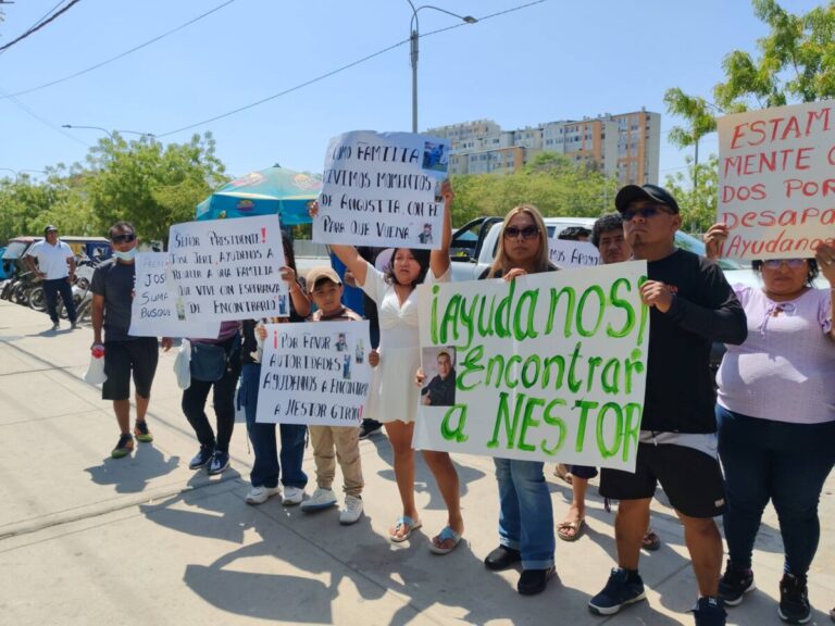 Minero peruano desaparecido en zona fronteriza de Ecuador es buscado por su familia