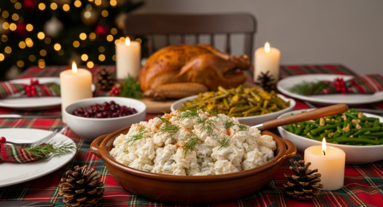 Ensalada de papa se mantiene como clásico de la cena navideña
