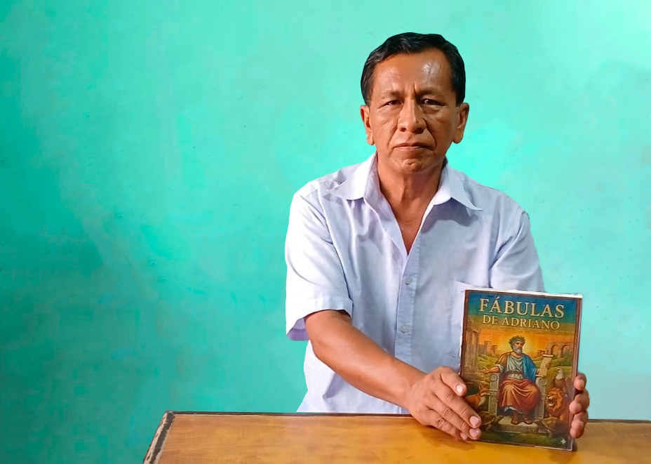 Adriano Peña presenta libro de fábulas inspiradas en las tradiciones de Piura