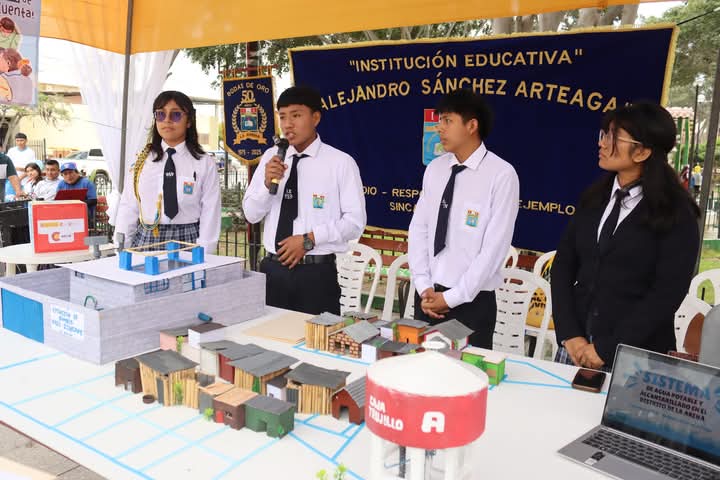 Escolares de La Arena destacaron en concurso de Buenas Prácticas en la Gestión del Agua