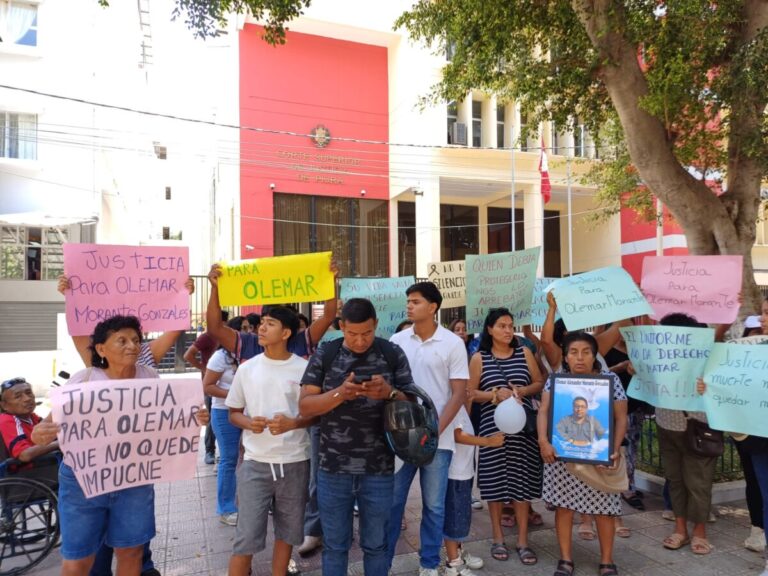 Dictan nueve meses de prisión preventiva a policía acusado de causar muerte de padre de familia en Piura