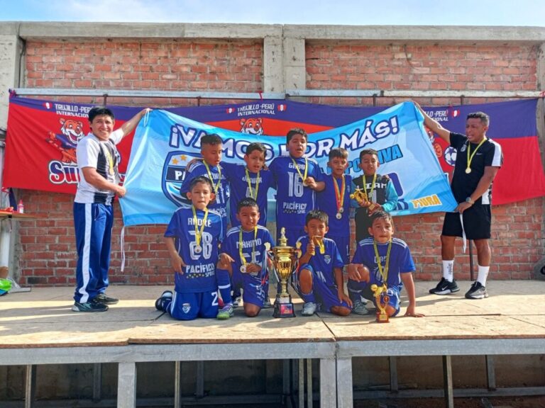 Academia Pacífico Sport de Piura brilla con múltiples títulos en la Super Cup Perú en Chiclayo Academia Pacífico Sport de Piura brilla con múltiples títulos en la Super Cup Perú en Chiclayo