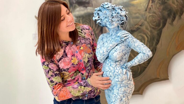 Cataquense Mili Vega representa al Perú en la Bienal Internacional de Arte de Beijing