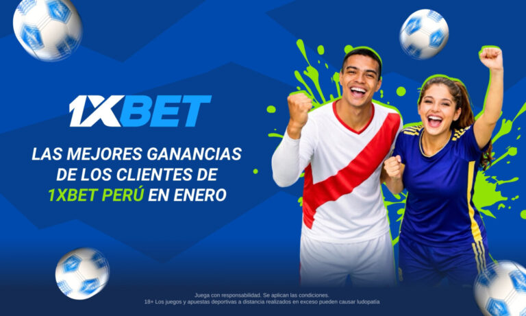 Combinación de estrategia y suerte en 1xBet: los secretos del éxito de los apostadores peruanos en enero