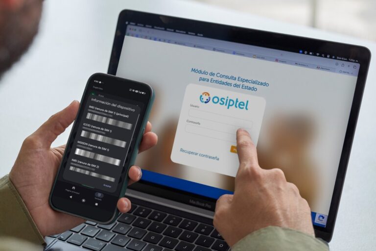OSIPTEL: PNP y Ministerio Público realizaron más de 700 000 consultas en línea sobre equipos y servicios móviles vinculados a delitos en 2025