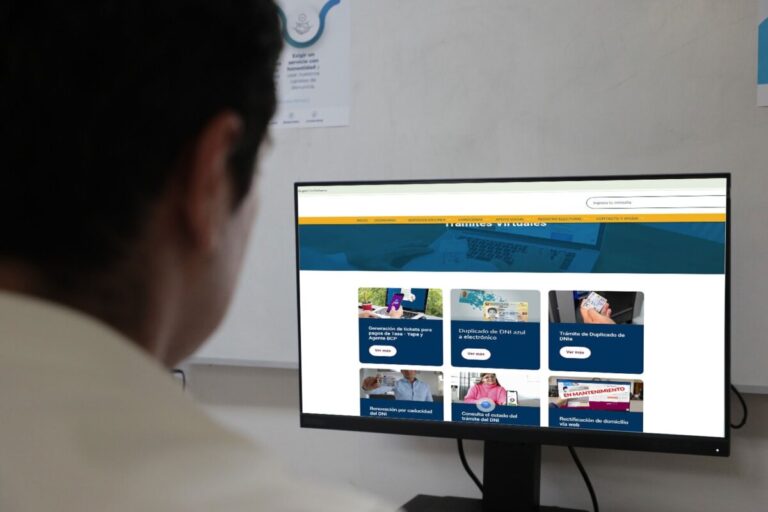 Reniec activa trámite virtual para cambiar del DNI azul al electrónico