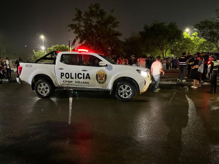 Sicarios asesinan a balazos a extranjero en parque de Sullana