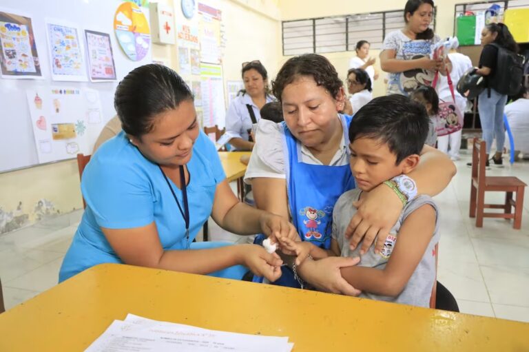 Campaña regional busca frenar la anemia infantil desde el primer nivel de atención