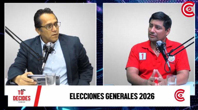 Junior Velazco propone anular concesiones mineras y eliminar exoneraciones a agroexportadoras