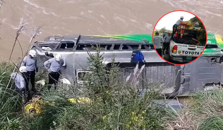 Músico de Catacaos lucha por recuperarse tras caída de bus al río Mantaro en Jauja El siniestro ocurrió a la altura del sector Rosario Curicaca, cerca de Pachacayo. Foto: Reyder Casaño.