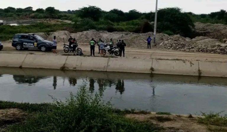 El menor fue arrastrado por la fuerte corriente. Foto: difusión.