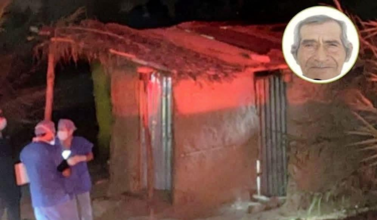 Adulto mayor fallece tras quedar sepultado por derrumbe en su vivienda en La Arena La víctima fue identificada como Manuel Encarnación Castro Elías, quien se encontraba descansando al interior de su habitación.