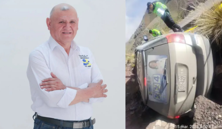 Muere Napoleón Becerra, candidato presidencial del PTE, en accidente de tránsito en Ayacucho Falleció este domingo 15 de marzo en un accidente de tránsito en la carretera de Rumichaca, en Ayacucho.