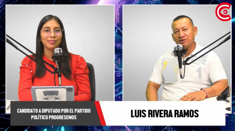 Luis Rivera Ramos plantea titulación masiva y mano dura contra la delincuencia