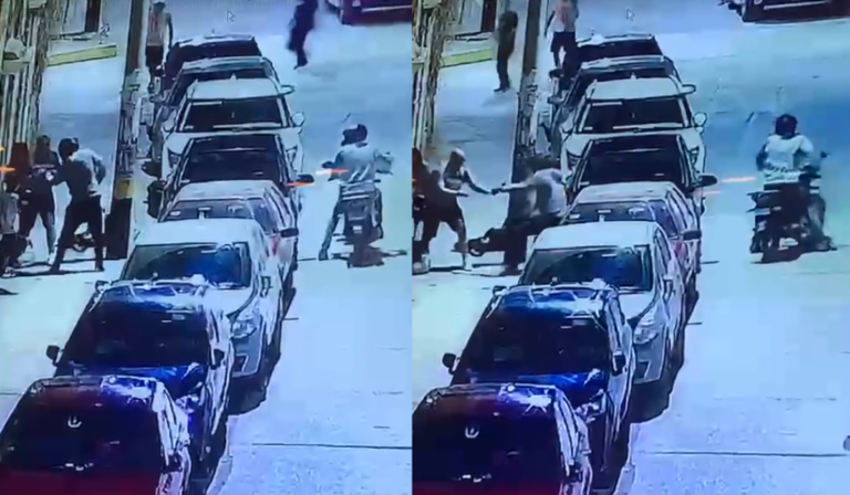 El fiscal fue atendido en el Hospital Regional de Castilla por impacto de bala en la pierna derecha.