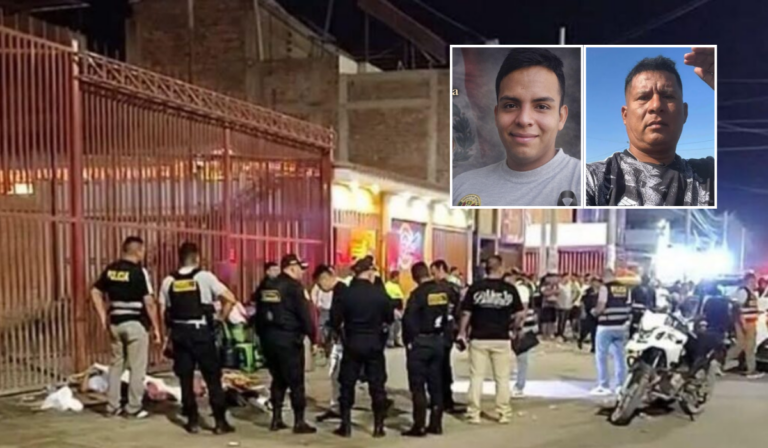 La policía investiga el móvil del crimen.