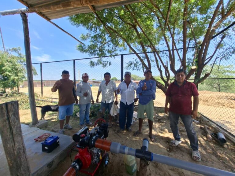Buenaventura entrega motobomba en Locuto para llevar agua directamente a más de 160 hogares