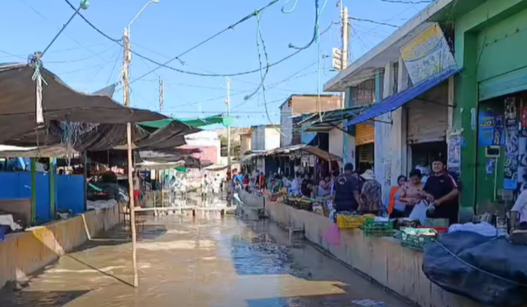 Comerciantes exigen soluciones definitivas a las autoridades. Foto RPP.