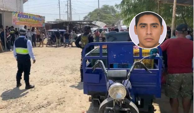 La víctima fue atacada a balazos por un sujeto que llegó en una mototaxi. La Policía investiga el crimen ocurrido en la zona industrial de la ciudad.