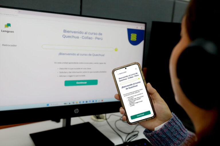 La plataforma busca fortalecer la enseñanza y preservación del quechua sureño variante Collao entre estudiantes, docentes y familias de regiones andinas.
