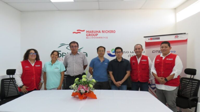 El ITP, a través del CITEpesquero, Acuícola y Agroindustrial Piura cartifica Competencias Laborales de trabajadores pesqueros de Sakana del Perú S.A.