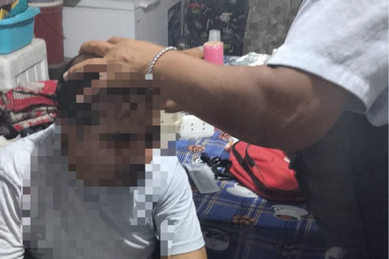 Padre de familia resulta herido tras ser atacado con vidrio por su hijo de 16 años, en vdo