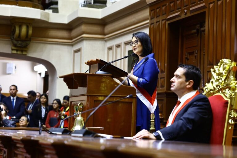 Keiko Fujimori anuncia medidas en seguridad, infraestructura, empleo y reforma del Estado durante su mensaje al Congreso