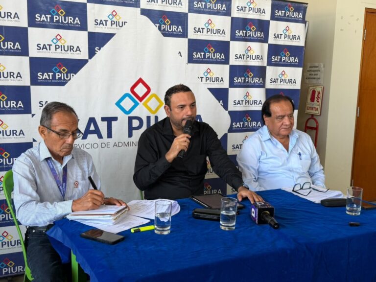 SAT Piura inicia campaña para regularizar deudas con descuentos de hasta el 100 % La medida contempla rebajas en intereses, sanciones y arbitrios. La entidad espera captar entre S/ 2.8 y S/ 4.2 millones para fortalecer el presupuesto municipal.