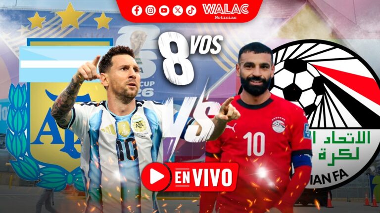 TV Pública EN VIVO Argentina vs Egipto por los 8avos de final del Mundial 2026