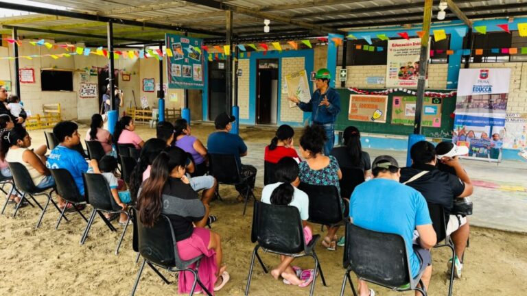 Enosa impulsa conciencia ambiental con charla y siembra de plantones en colegio de Catacaos
