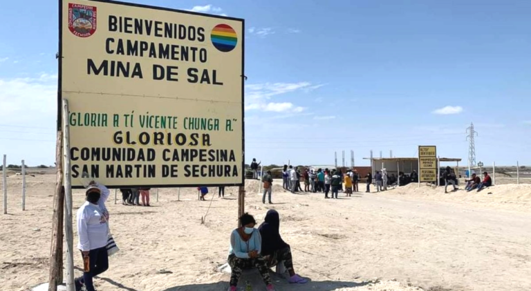 Fiscalía formaliza investigación contra 55 presuntos integrantes de red vinculada a mina de sal en Sechura Fiscalía formaliza investigación contra 55 presuntos integrantes de red vinculada a mina de sal en Sechura