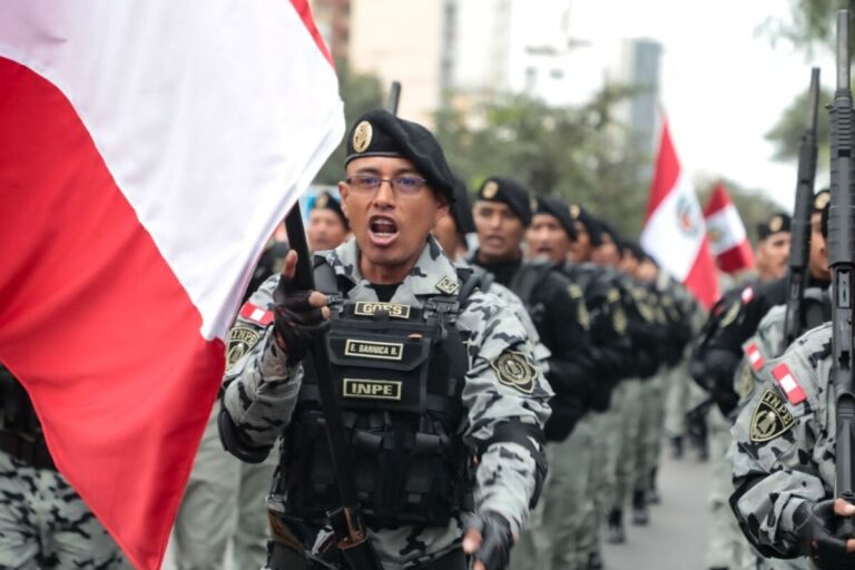 INPE vuelve a la Parada Militar después de diez años de ausencia