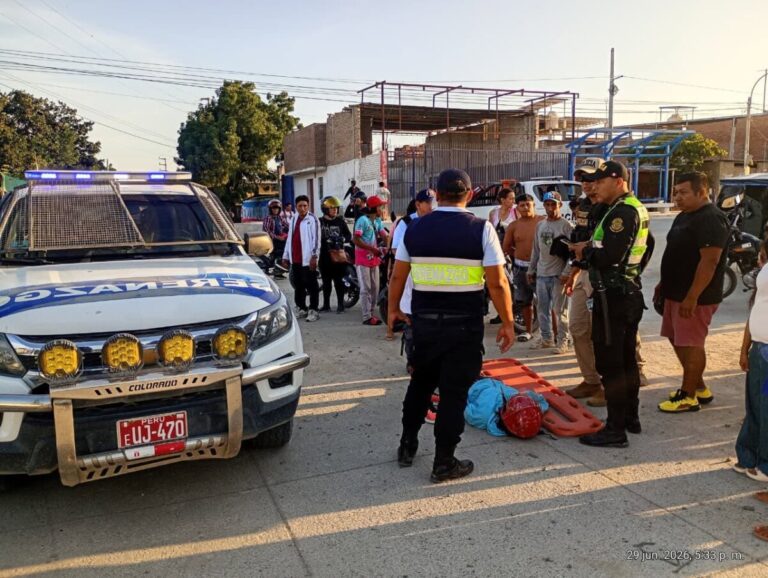 Piura reporta más de 1400 personas heridas en accidentes de tránsito