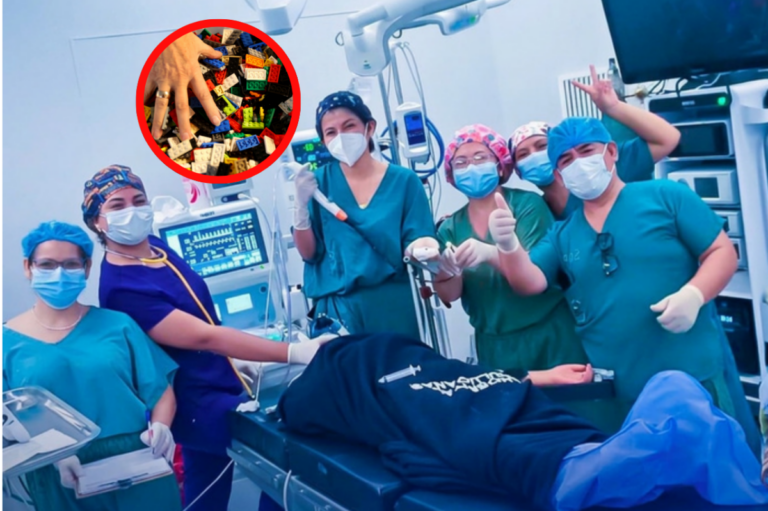 Niño de 10 años salva de morir tras ingerir una pieza de lego que obstruía sus vías respiratorias Niño de 10 años salva de morir tras ingerir una pieza de lego que le provocó dificultad para respirar