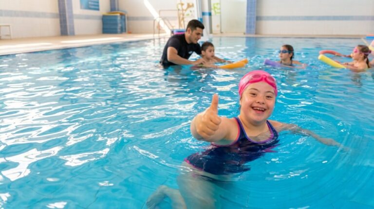Abren inscripciones para taller de natación para personas con discapacidad en Piura