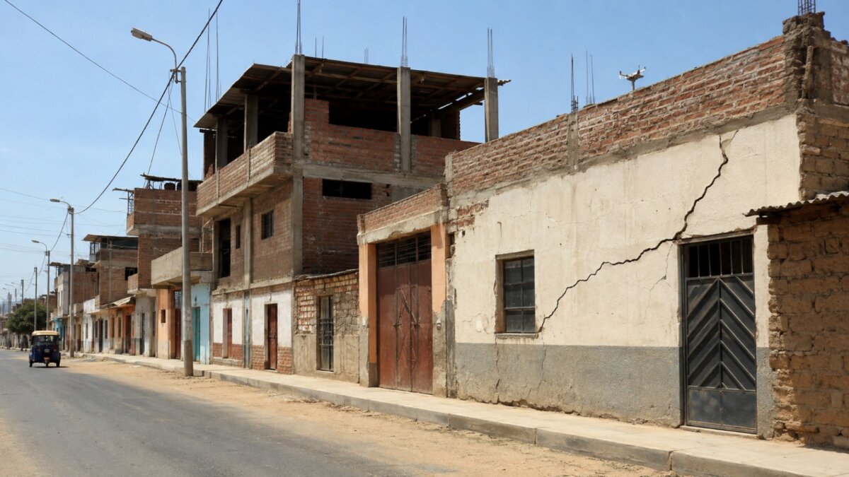 La infraestructura urbana de 57 distritos de Piura está en riesgo ante sismos