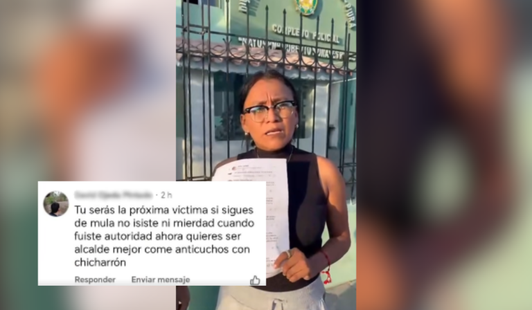 A través de una publicación en su cuenta de Facebook, Lozada sostuvo que la situación estaría relacionada con su actividad política.