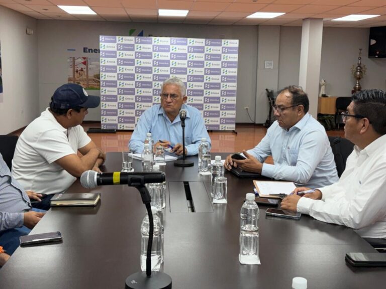 ENOSA y Gobierno Regional coordinan intervenciones eléctricas para avanzar obras en Piura