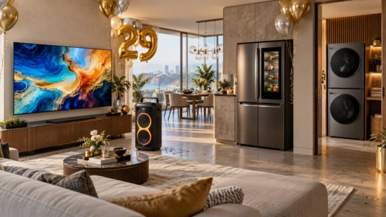 LG celebra 29 años en Perú con sorteo de tecnología premium para el hogar