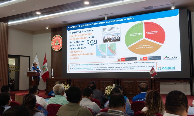 OSIPTEL culminó fiscalización preventiva de redes de telecomunicaciones en el norte ante El Niño