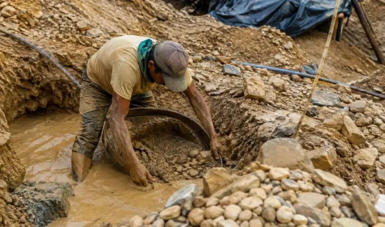 Lluvias podrían movilizar contaminación de la minería ilegal hacia ríos de Piura Lluvias podrían movilizar contaminación de la minería ilegal hacia ríos de Piura