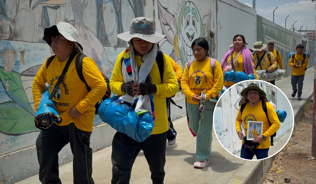 Peregrinaje en Piura: así se preparan los caminantes antes de iniciar su recorrido