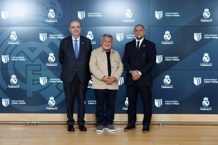 UCV y Fundación Real Madrid estrechan lazos para impulsar la formación en valores