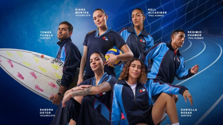 Sodimac presenta su primer equipo deportivo con seis atletas peruanos El equipo está conformado por las voleibolistas Kiara Montes y Sandra Ostos, los surfistas Daniella Rosas y Tomás Tudela, y los corredores de trail running Remigio Huamán y Kell Ascasibar.